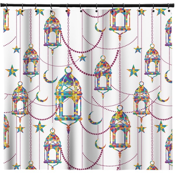 Custom Hanging Lanterns Shower Curtain - Custom Size