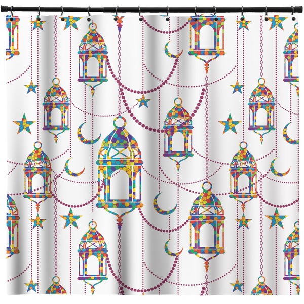 Custom Hanging Lanterns Shower Curtain