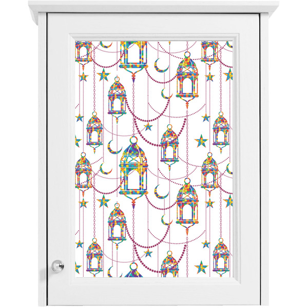 Arabian Lamps Single White Cabinet Decal