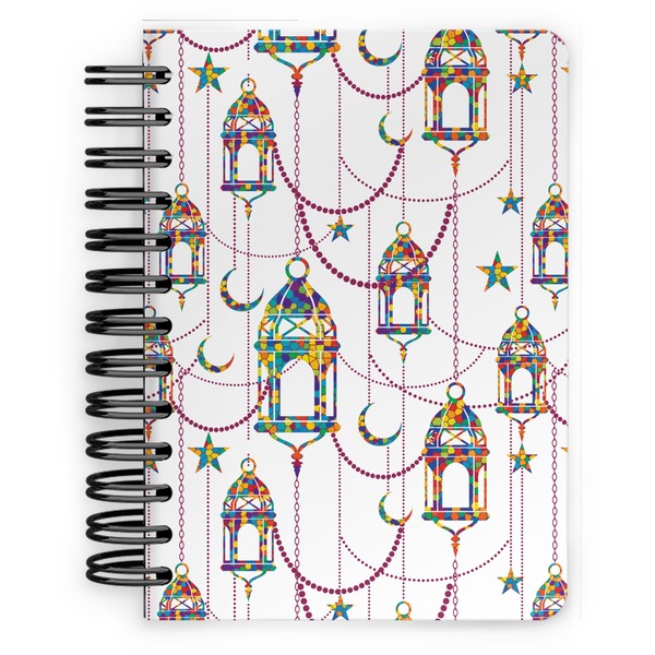 Custom Hanging Lanterns Spiral Notebook - 5x7