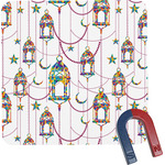 Hanging Lanterns Square Fridge Magnet