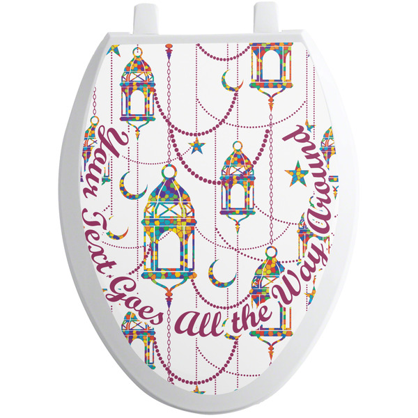 Arabian Lamps Toilet Seat Decal Elongated