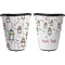 Arabian Lamps Trash Can Black - Front and Back - Apvl