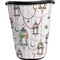 Hanging Lanterns Waste Basket - Single Sided (Black)