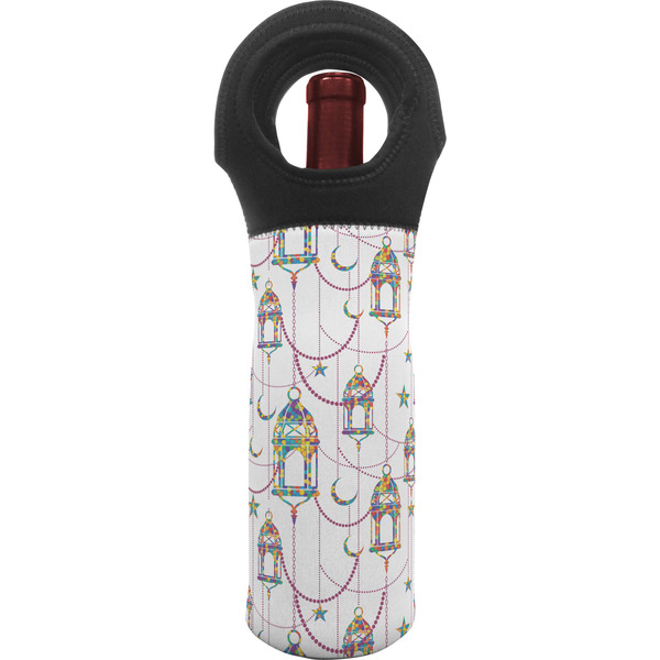 Custom Hanging Lanterns Wine Tote Bag