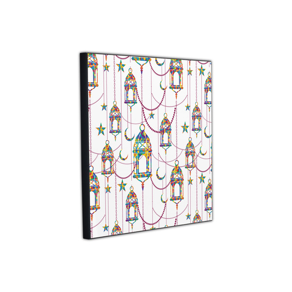 Hanging Lanterns 12x12 Wood Print - Angle View