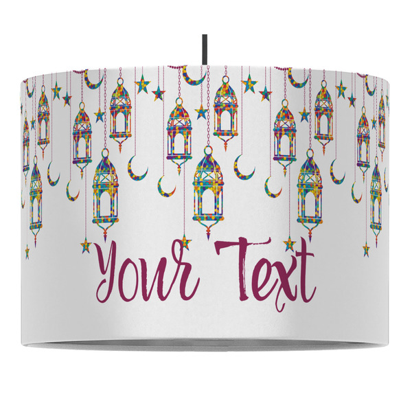Hanging Lanterns 16" Drum Lampshade - PENDANT (Fabric)