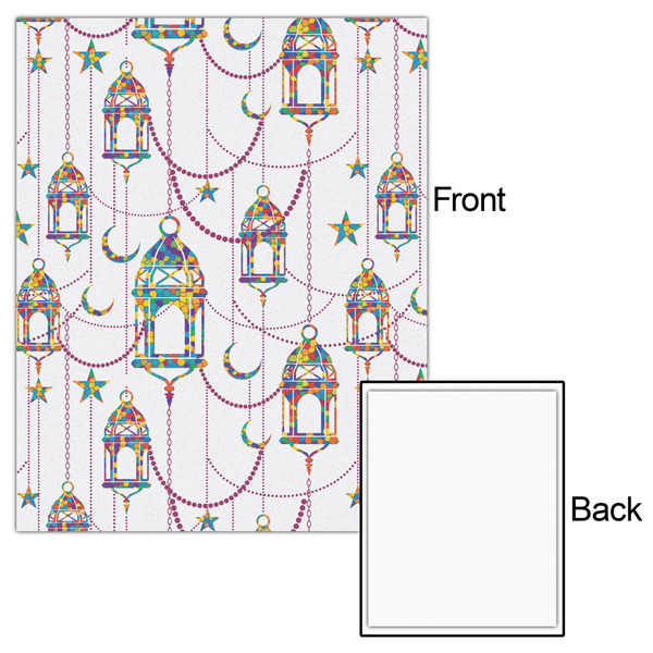 Hanging Lanterns 16x20 - Matte Poster - Front & Back
