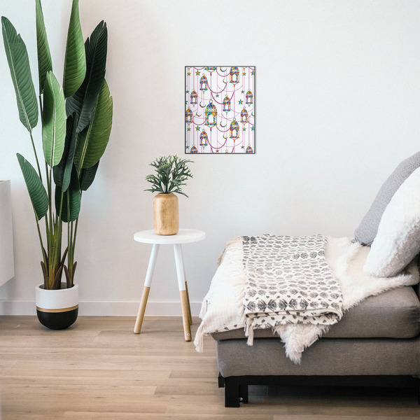 Hanging Lanterns 16x20 Wood Print - In Context