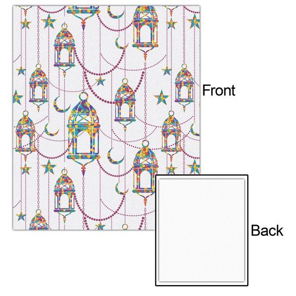 Hanging Lanterns 20x24 - Matte Poster - Front & Back