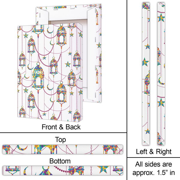 Hanging Lanterns 20x30 - Canvas Print - Approval