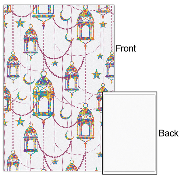 Hanging Lanterns 20x30 - Matte Poster - Front & Back