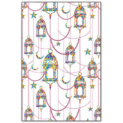 Hanging Lanterns Wood Print - 20x30