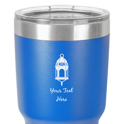 Hanging Lanterns 30 oz Stainless Steel Tumbler - Royal Blue - Double-Sided