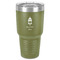 Hanging Lanterns 30 oz Stainless Steel Tumbler - Olive - Single-Sided