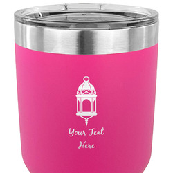Hanging Lanterns 30 oz Stainless Steel Tumbler - Pink - Double Sided