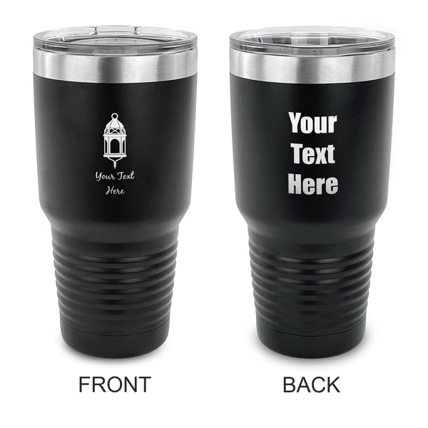 Custom Hanging Lanterns 30 oz Stainless Steel Tumbler - Black - Double Sided