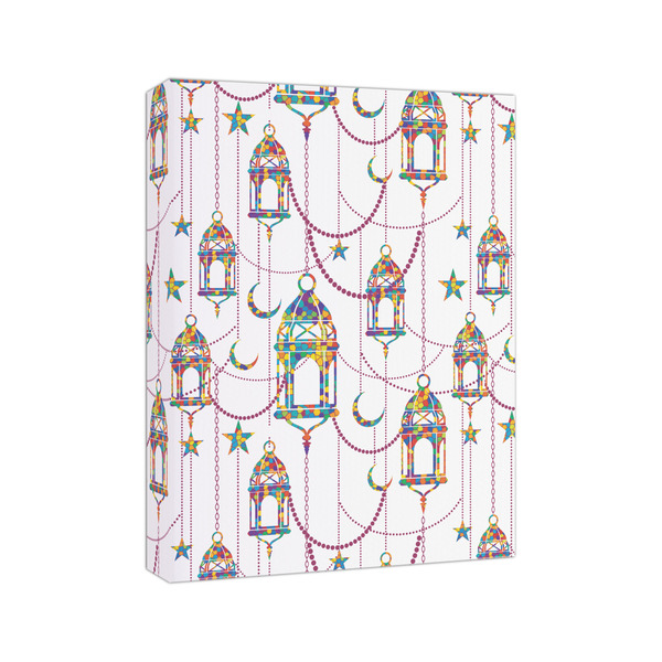 Hanging Lanterns 8x10 - Canvas Print - Angled View