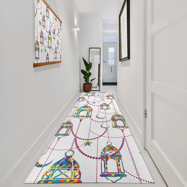 Hanging Lanterns Area Rug Sizes - In Context (vertical)