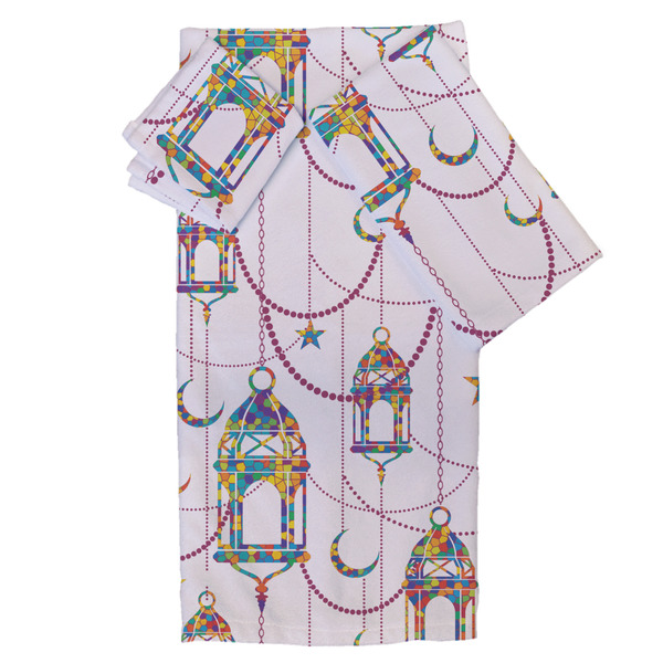 Custom Hanging Lanterns Bath Towel Set - 3 Pcs