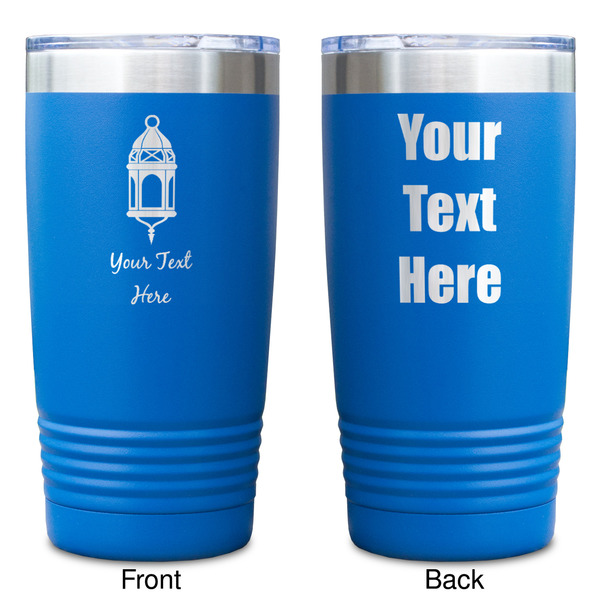 Hanging Lanterns Blue Polar Camel Tumbler - 20oz - Double Sided - Approval