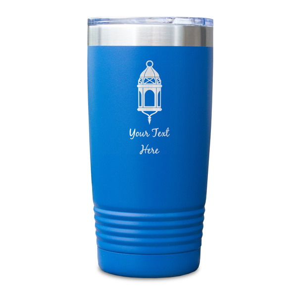 Hanging Lanterns Blue Polar Camel Tumbler - 20oz - Single Sided - Approval