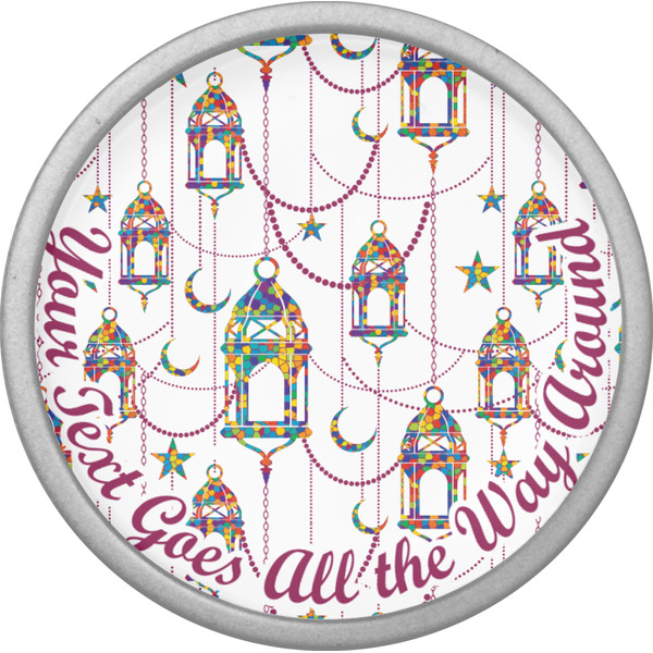 Hanging Lanterns Cabinet Knob - Nickel - Front