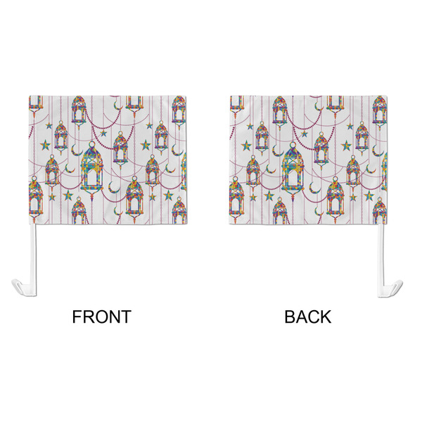 Hanging Lanterns Car Flag - Large - APPROVAL