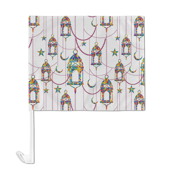 Hanging Lanterns Car Flag - Large - FRONT