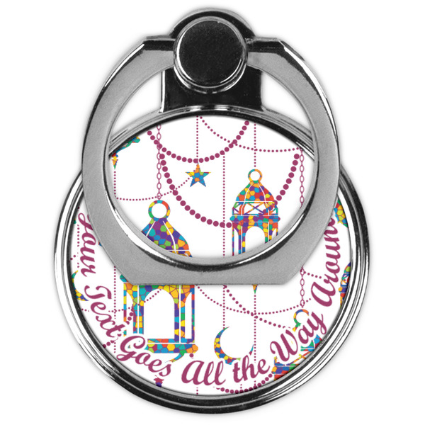 Hanging Lanterns Cell Phone Ring Stand & Holder - Front (Collapsed)