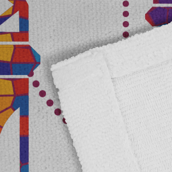 Hanging Lanterns Close up of Fabric