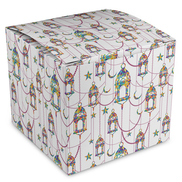 Custom Hanging Lanterns Cube Favor Gift Boxes
