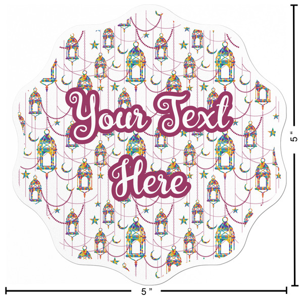 Hanging Lanterns Custom Shape Iron On Patches - L - APPROVAL