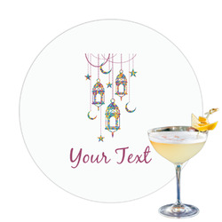 Hanging Lanterns Printed Drink Topper - 3.25"
