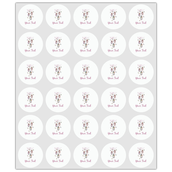 Hanging Lanterns Drink Topper - XSmall - Set of 30