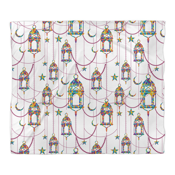 Hanging Lanterns Duvet Cover - King - Front