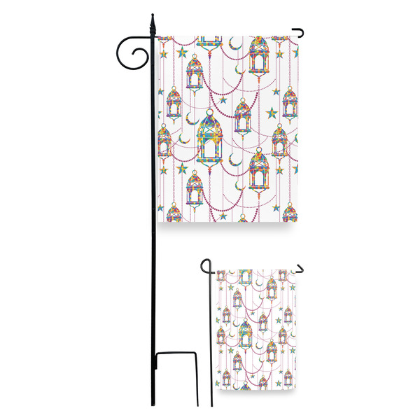 Hanging Lanterns Garden Flag - PARENT/MAIN