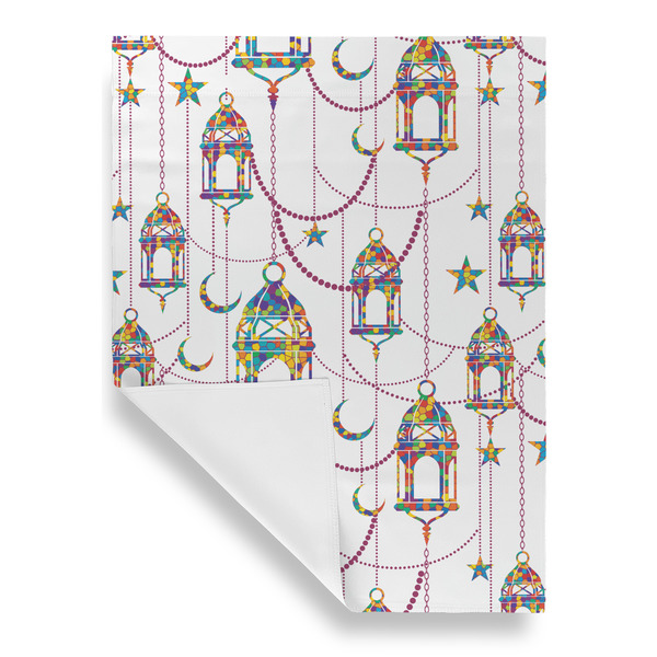 Hanging Lanterns Garden Flags - Large - Single Sided - FRONT FOLDED