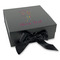 Hanging Lanterns Gift Boxes with Magnetic Lid - Black - Front (angle)