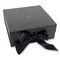 Hanging Lanterns Gift Box with Magnetic Lid - Black