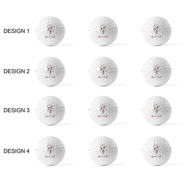 Hanging Lanterns Golf Balls - Titleist - Set of 12 - APPROVAL