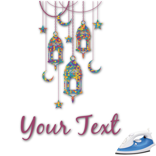 Custom Hanging Lanterns Graphic Iron On Transfer