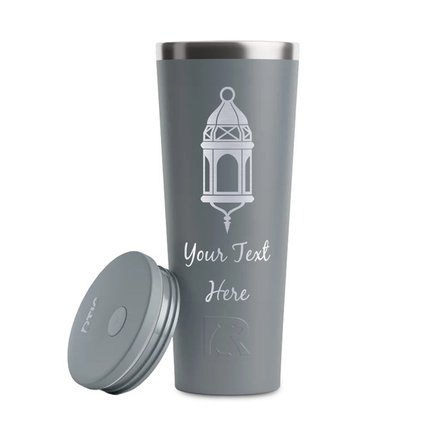 Hanging Lanterns Grey RTIC Everyday Tumbler - 28 oz. - Lid Off