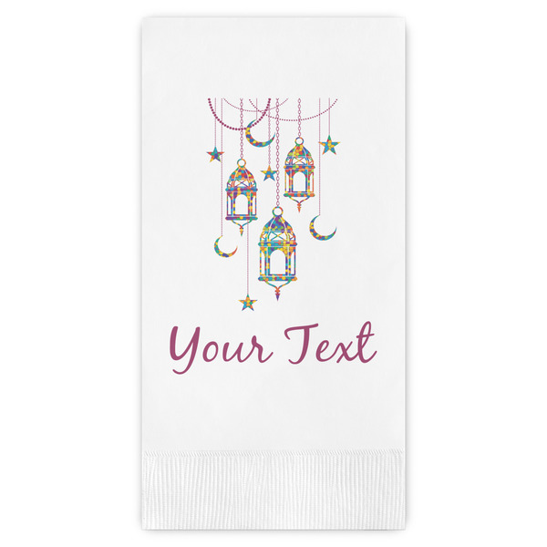Custom Hanging Lanterns Guest Towels - Full Color