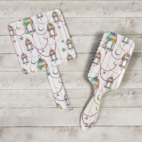 Hanging Lanterns Hand Mirrors - In Context