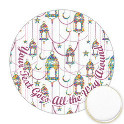 Hanging Lanterns Printed Cookie Topper - Round