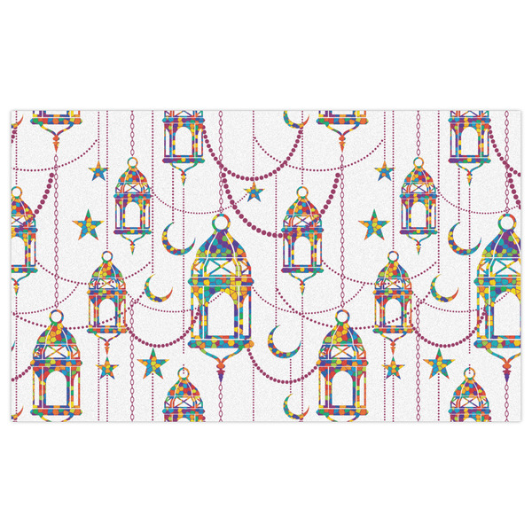 Hanging Lanterns Indoor / Outdoor Rug - 3'x5' - Front Flat