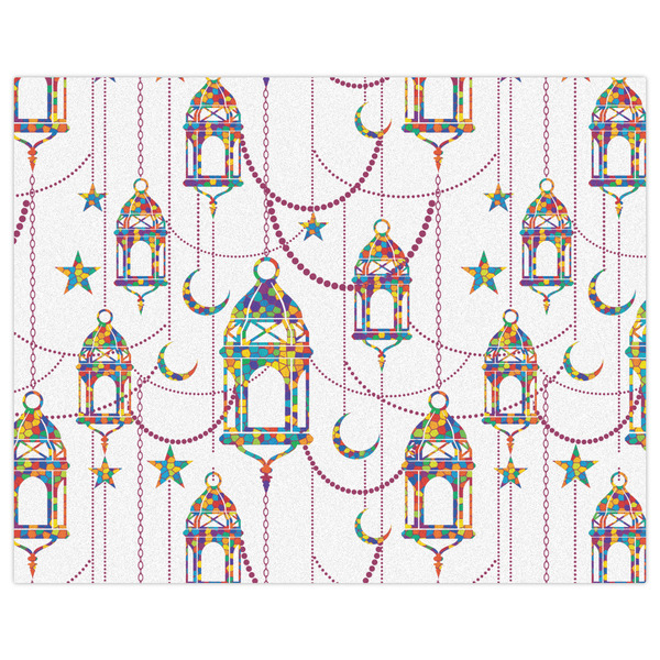 Hanging Lanterns Indoor / Outdoor Rug - 8'x10' - Front Flat