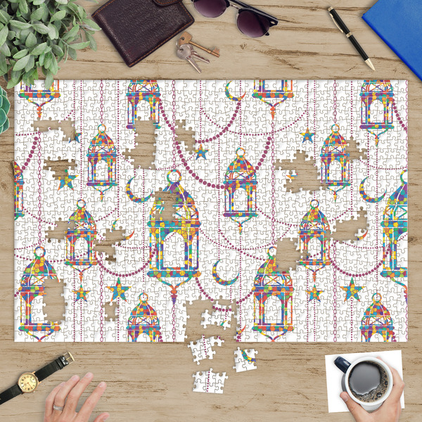 Hanging Lanterns Jigsaw Puzzle 1014 Piece - In Context