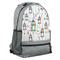Hanging Lanterns Large Backpack - Gray - Angled View